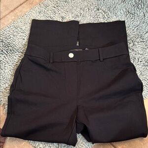 Rafaella Casual Stretchy Bootcut Black Pants